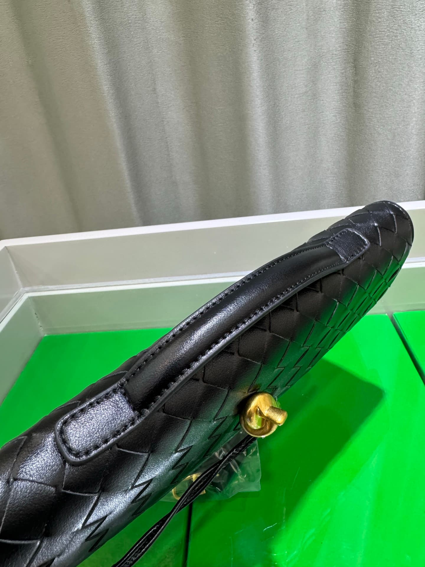 Bottega Veneta Gold Pouch 9906