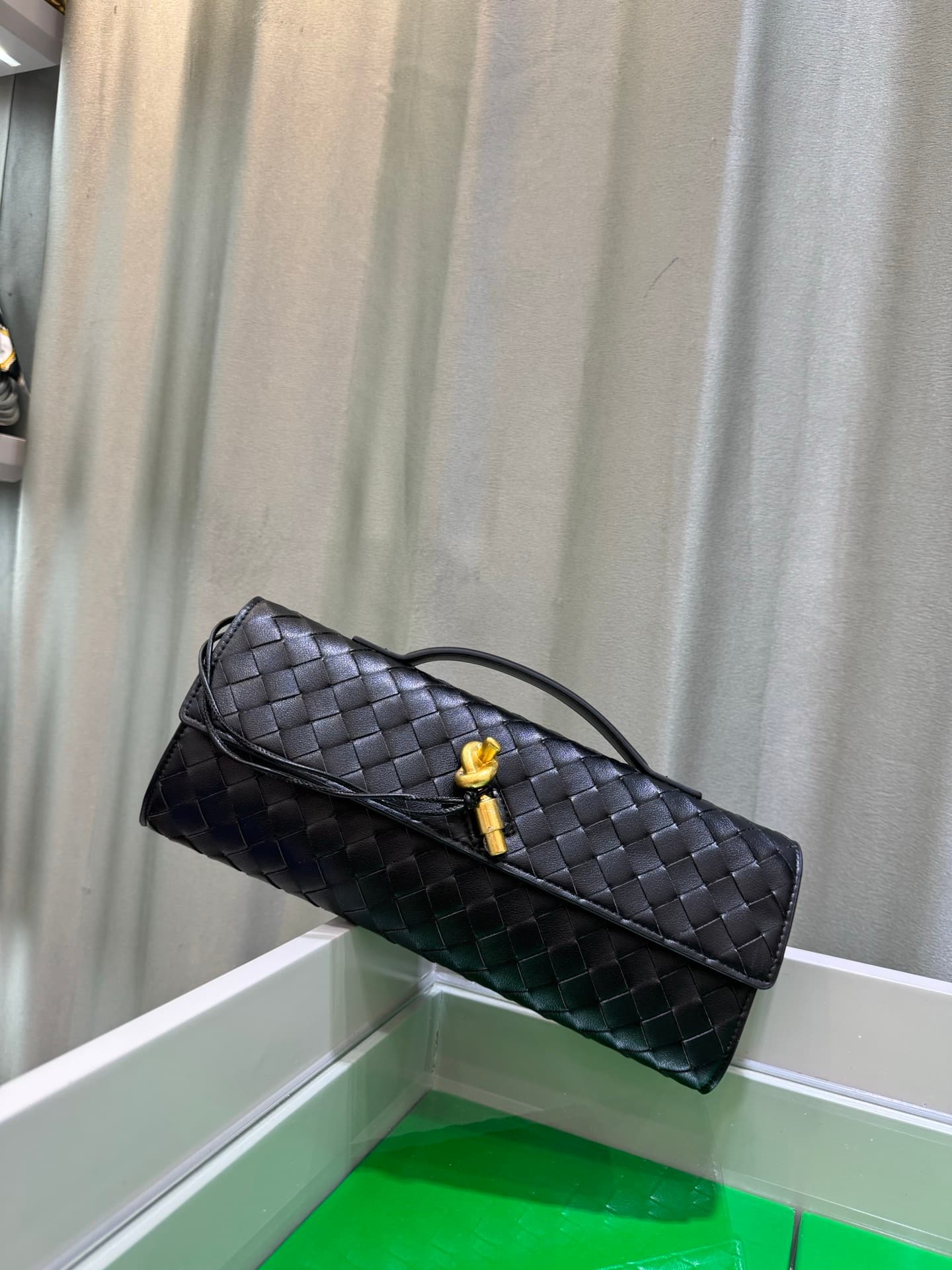 Bottega Veneta Gold Pouch 9906