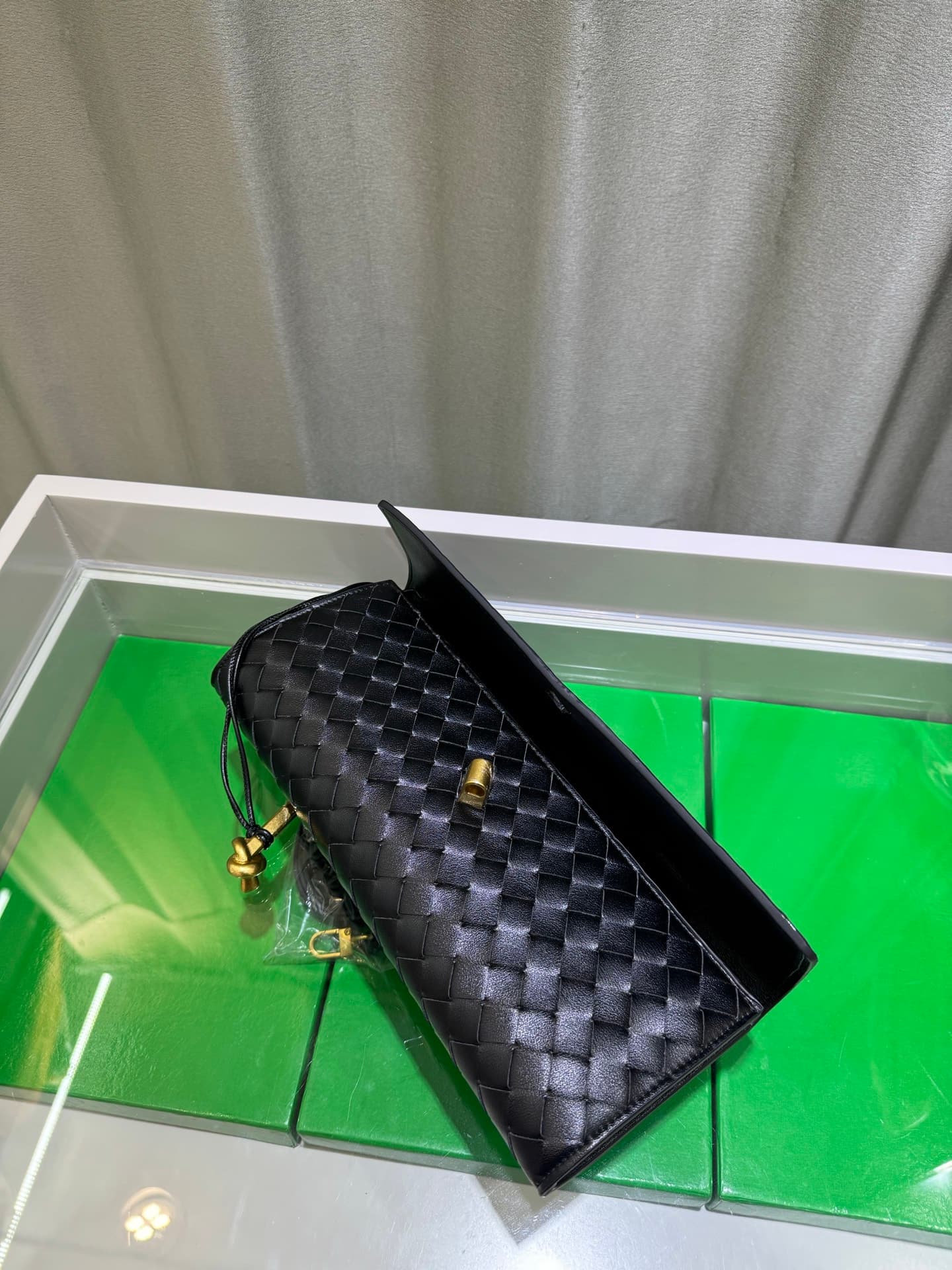Bottega Veneta Gold Pouch 9906