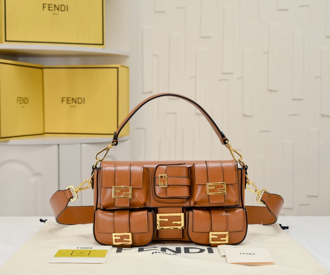 Fendi Gold Bag 3312