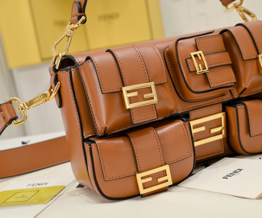 Fendi Gold Bag 3312