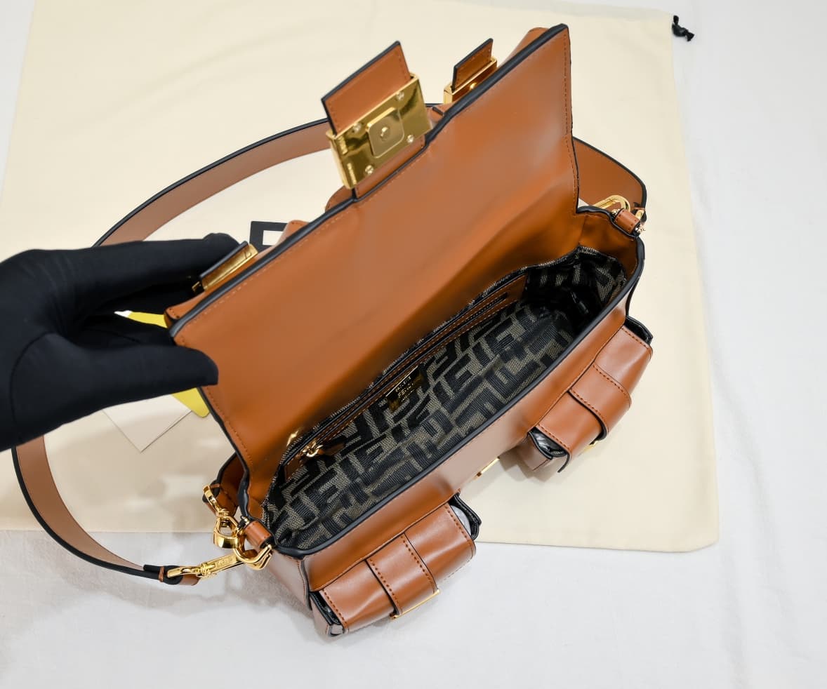 Fendi Gold Bag 3312
