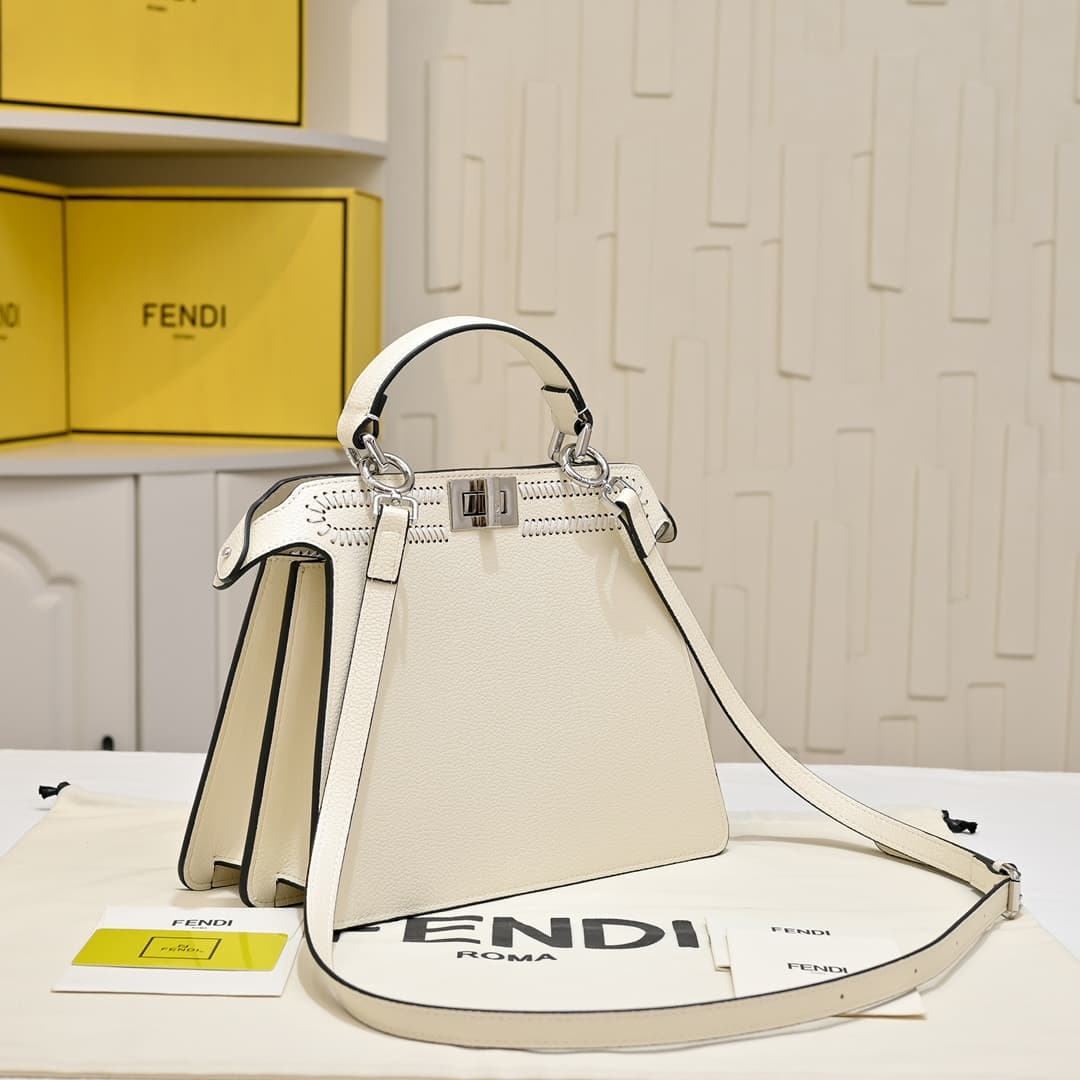 Fendi Gold Medium Crossbody Bag 33203