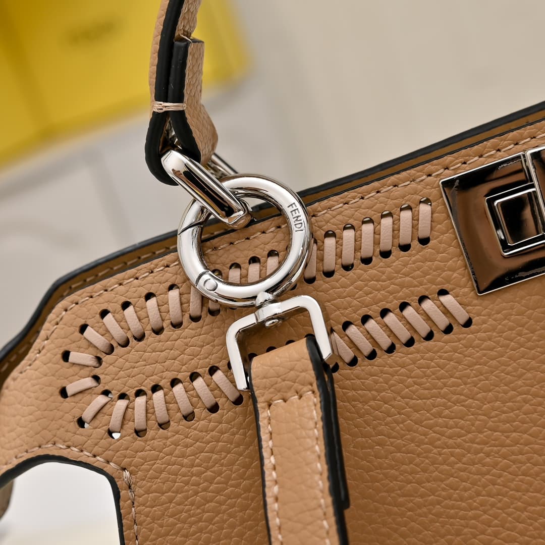 Fendi Gold Medium Crossbody Bag 33203