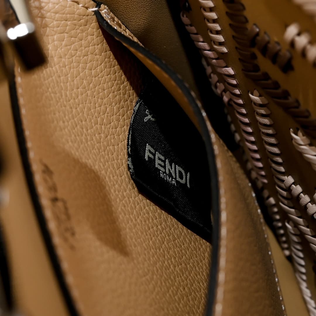 Fendi Gold Medium Crossbody Bag 33203