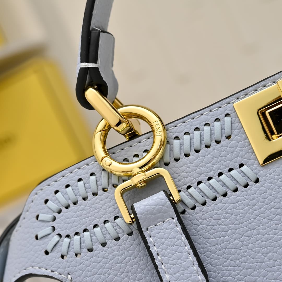 Fendi Gold Medium Crossbody Bag 33203
