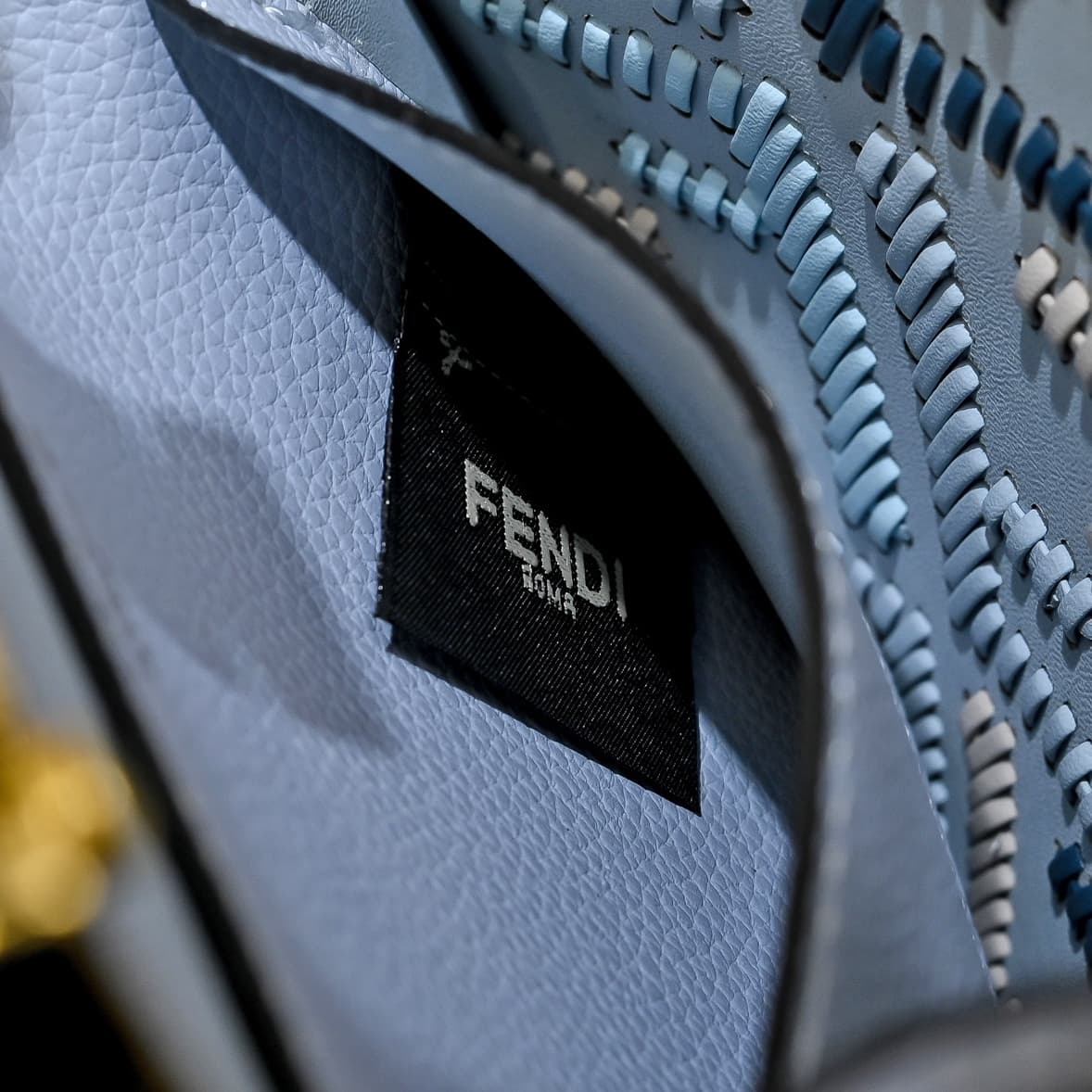 Fendi Gold Medium Crossbody Bag 33203
