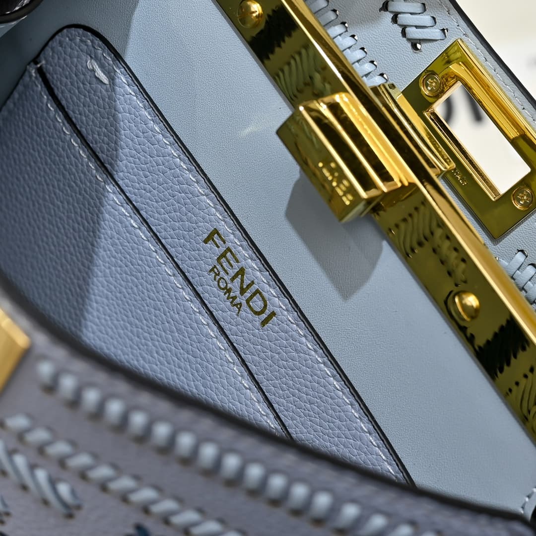 Fendi Gold Medium Crossbody Bag 33203