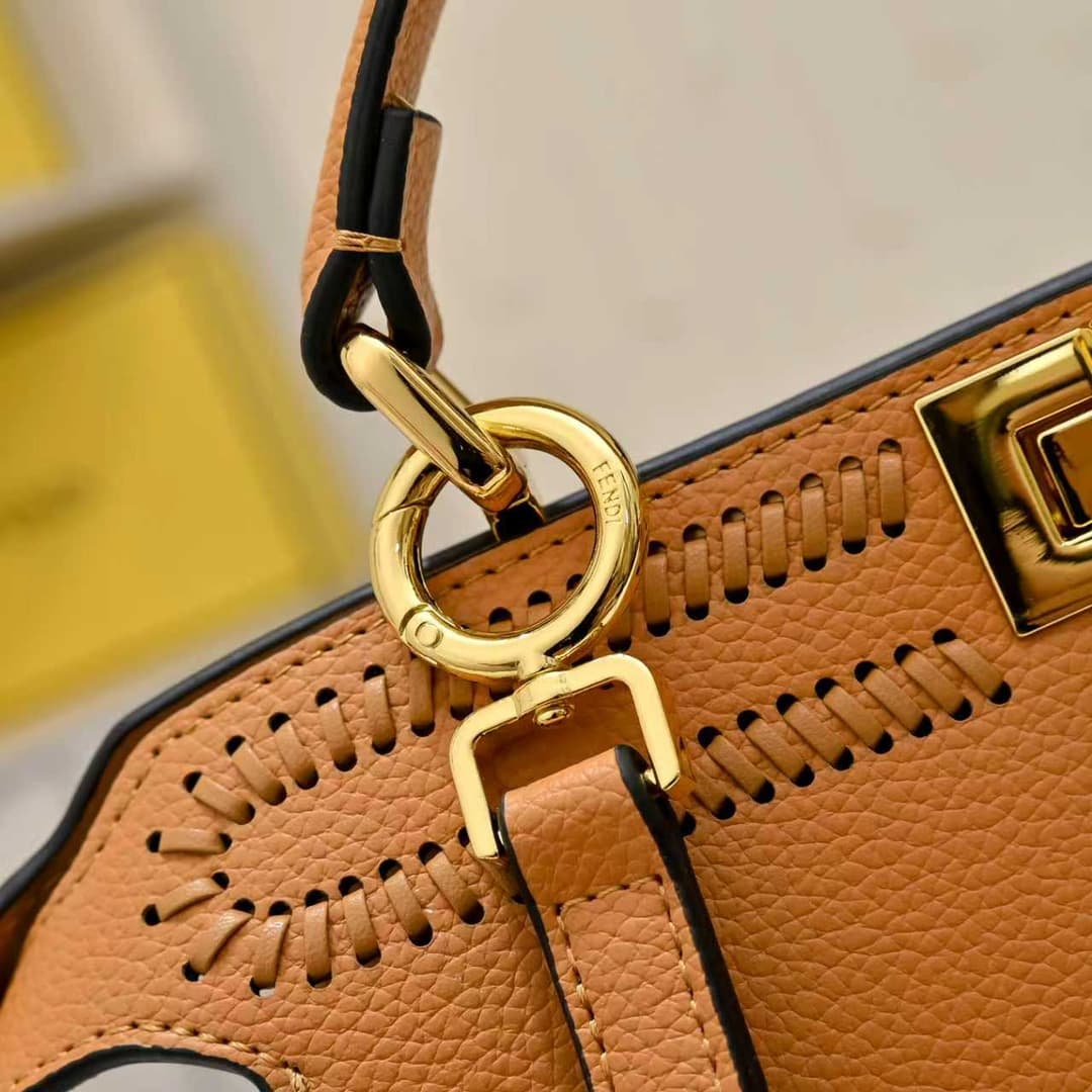 Fendi Gold Medium Crossbody Bag 33203