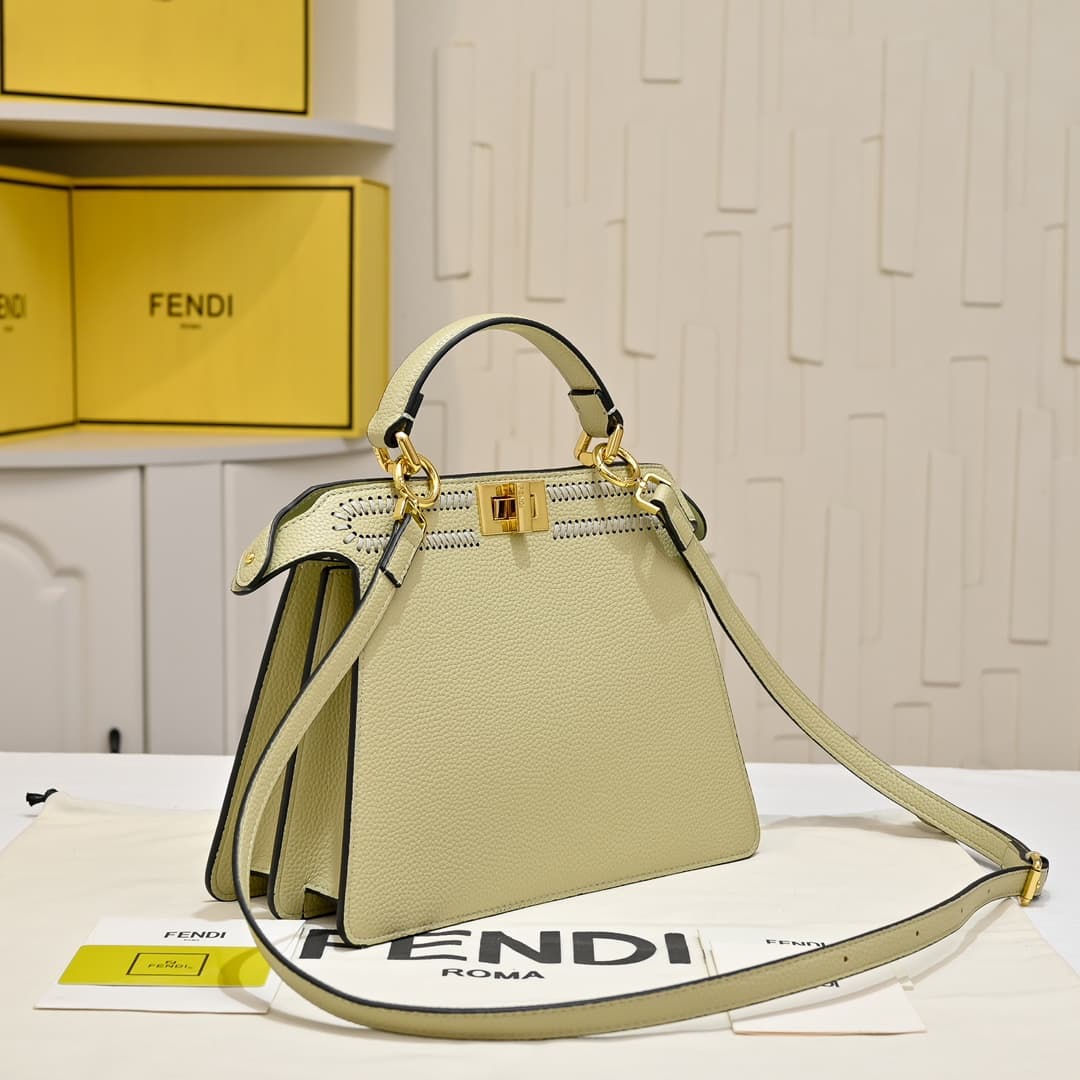 Fendi Gold Medium Crossbody Bag 33203