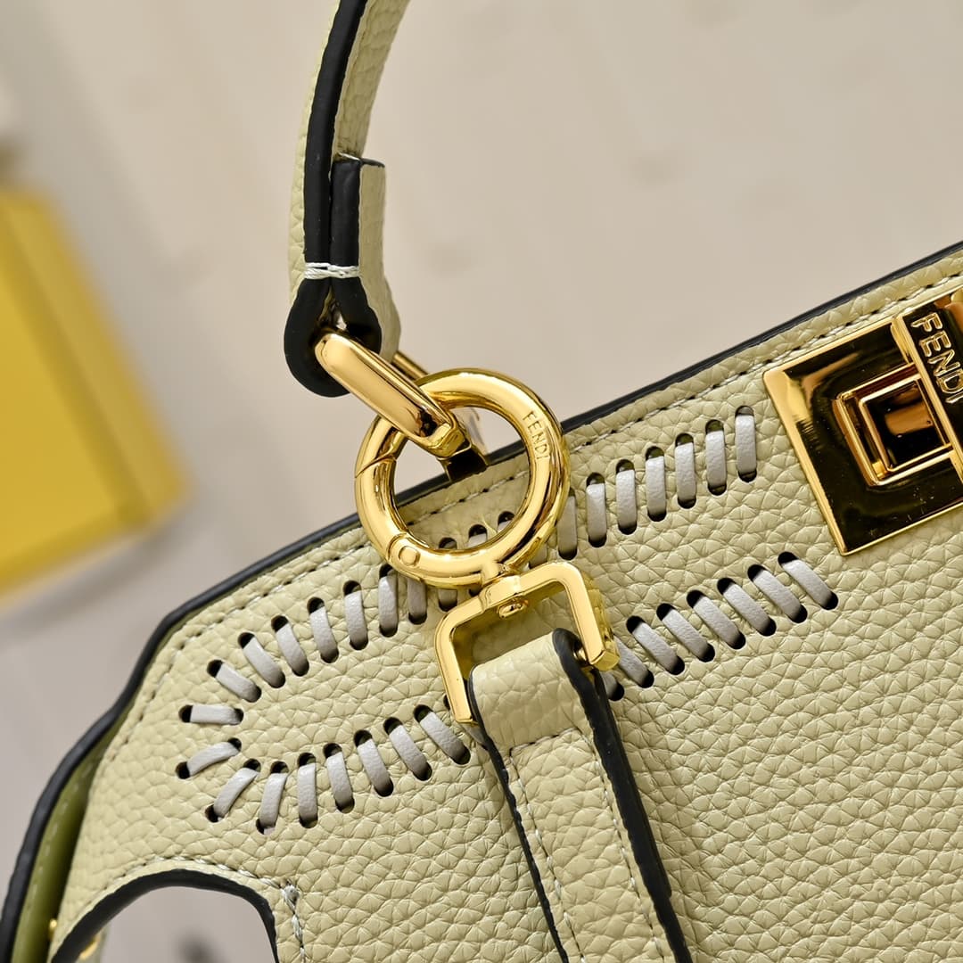 Fendi Gold Medium Crossbody Bag 33203