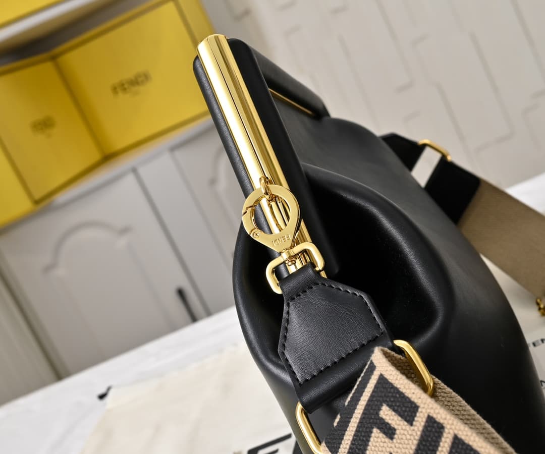 Fendi Gold Large Crossbody Bag 80017