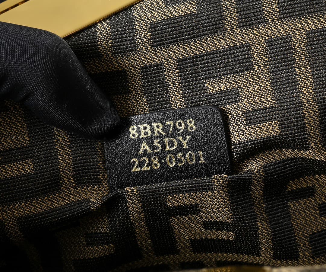 Fendi Gold Large Crossbody Bag 80017
