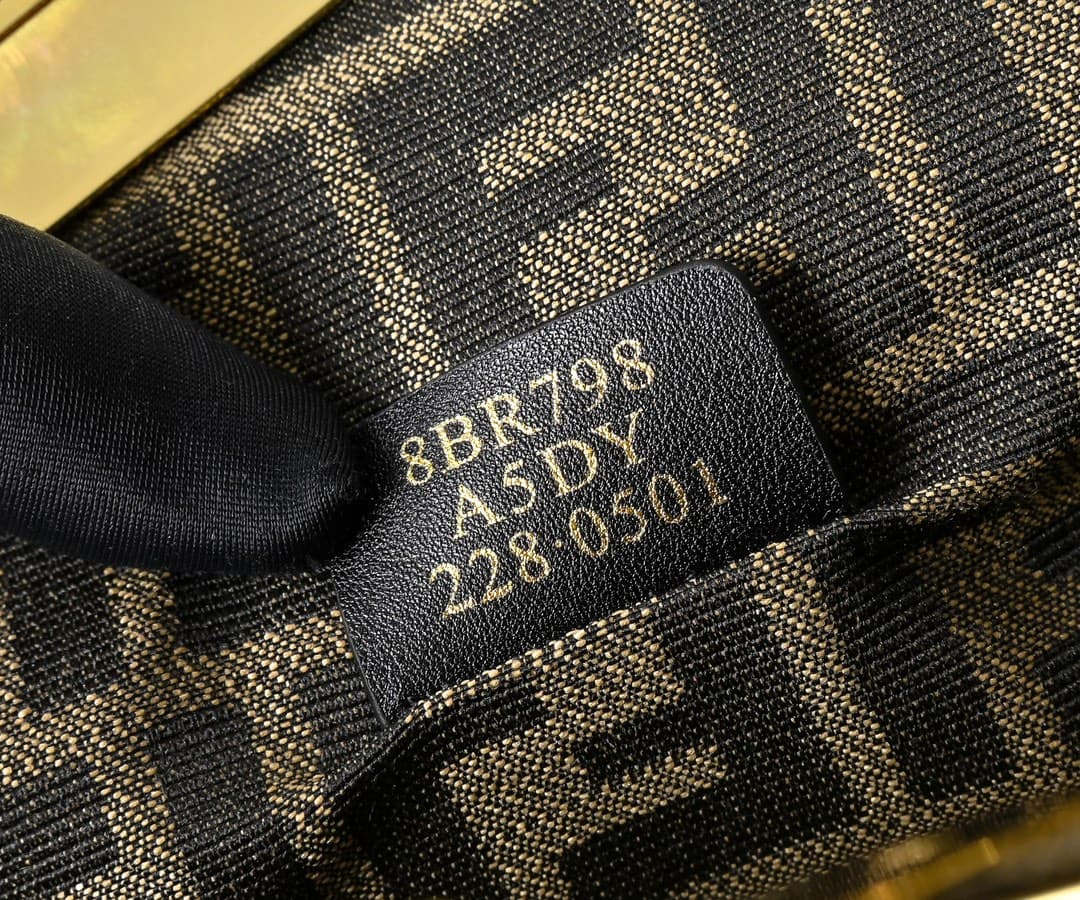 Fendi Gold Large Crossbody Bag 80017