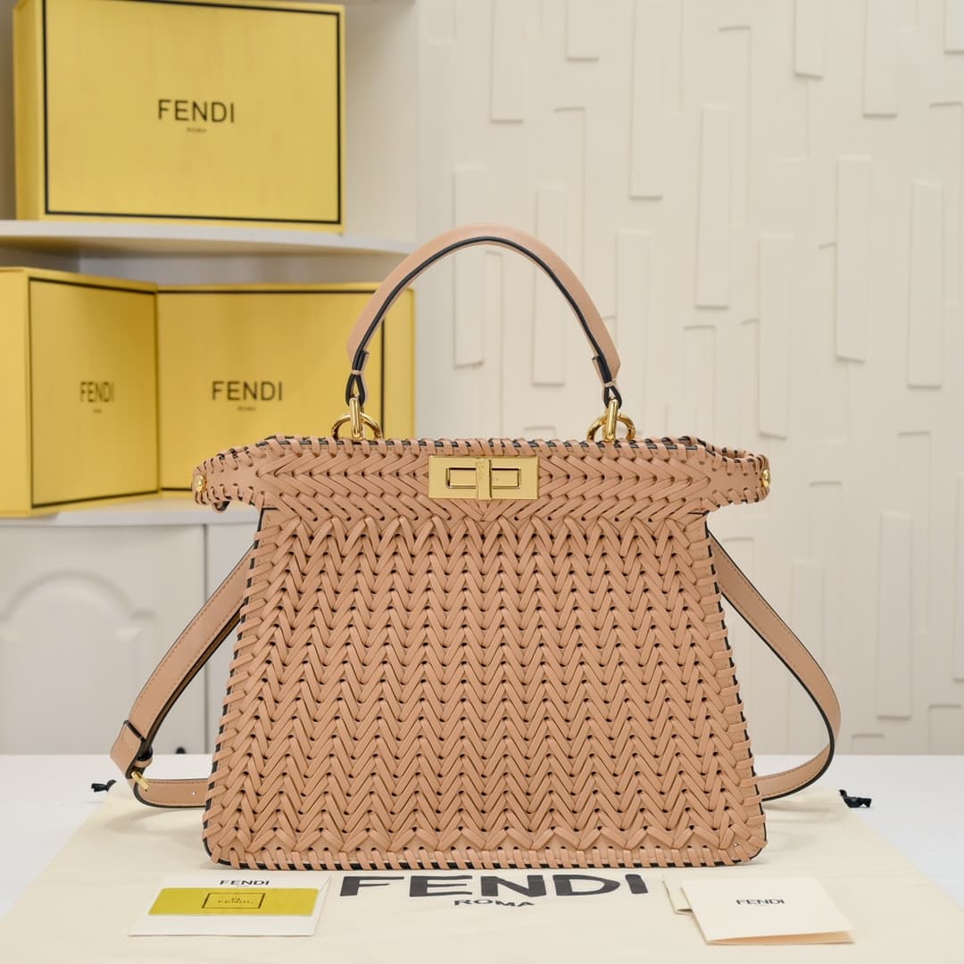 Fendi Gold Bag 3317