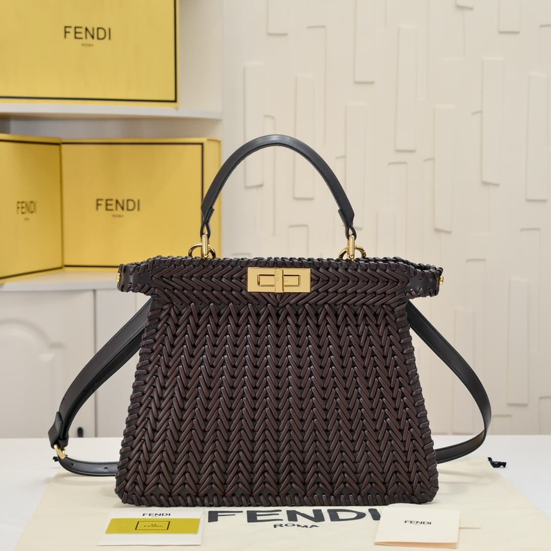 Fendi Gold Bag 3317