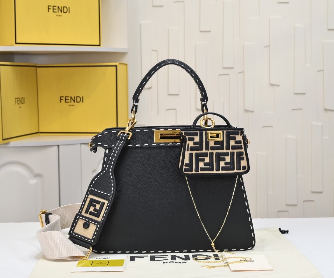 Fendi Gold Bag 3310