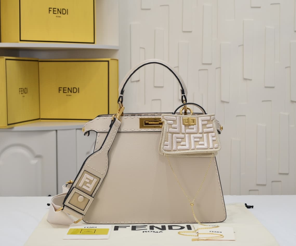 Fendi Gold Bag 3310