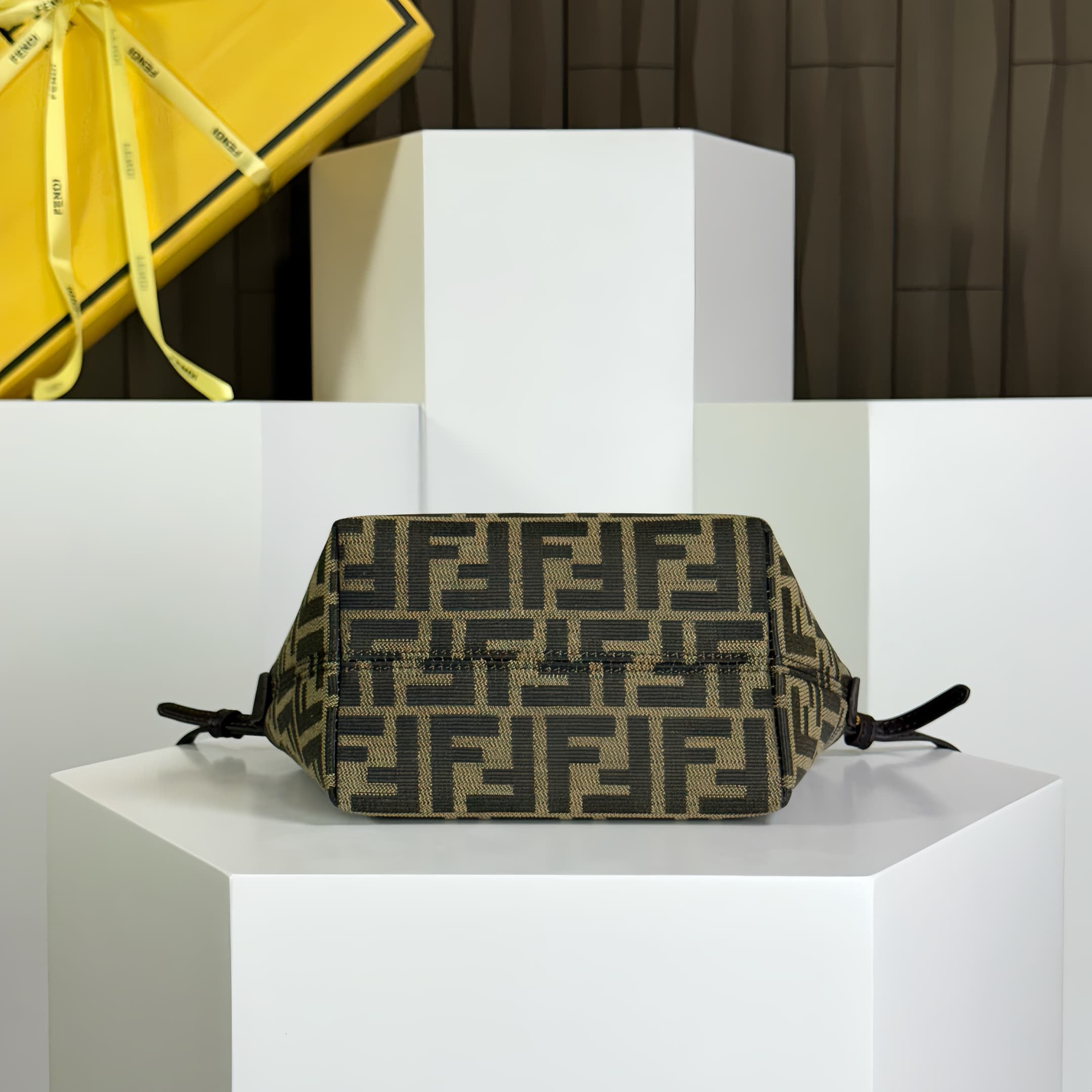 Fendi Brown Mini Crossbody Bag 7723