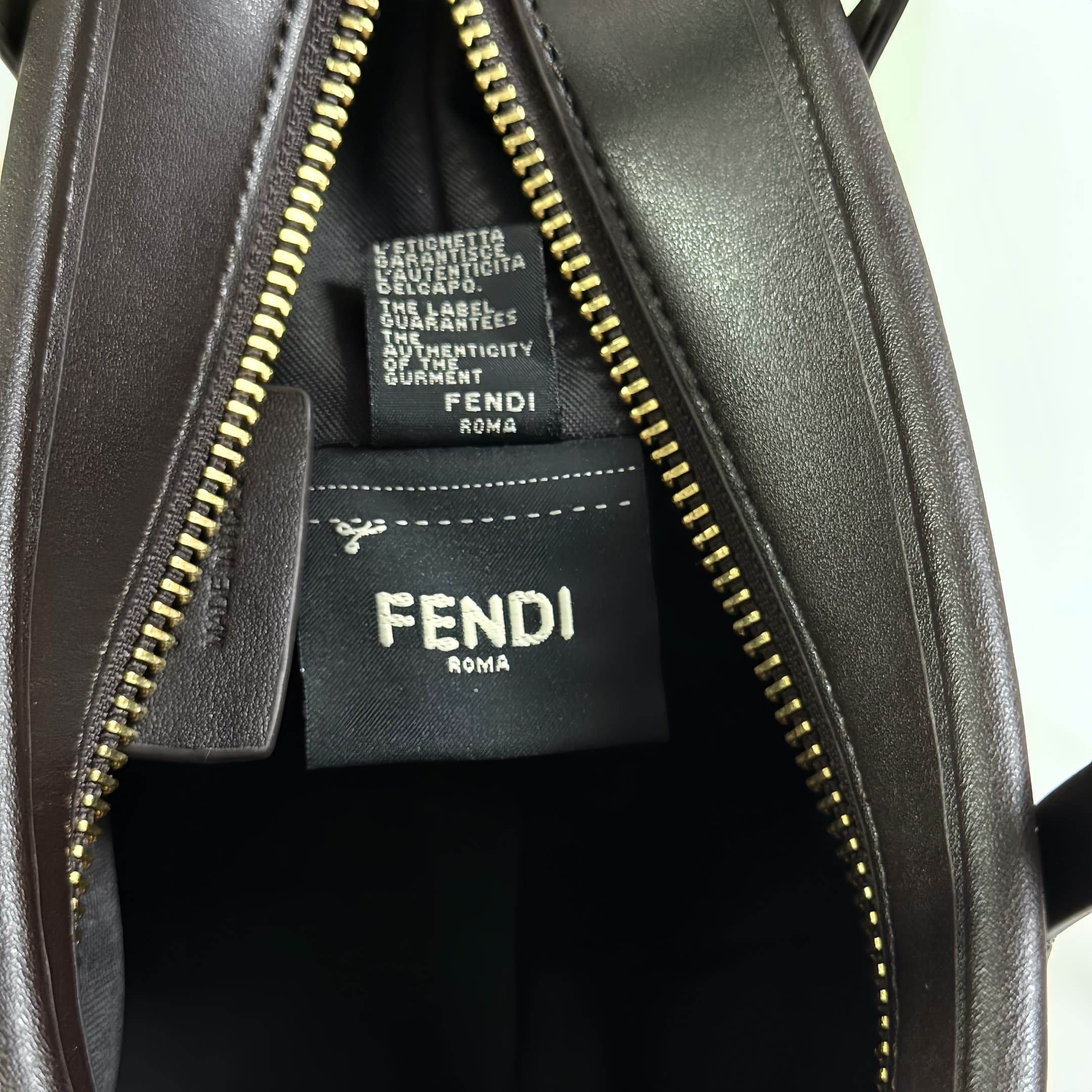 Fendi Brown Mini Crossbody Bag 7723