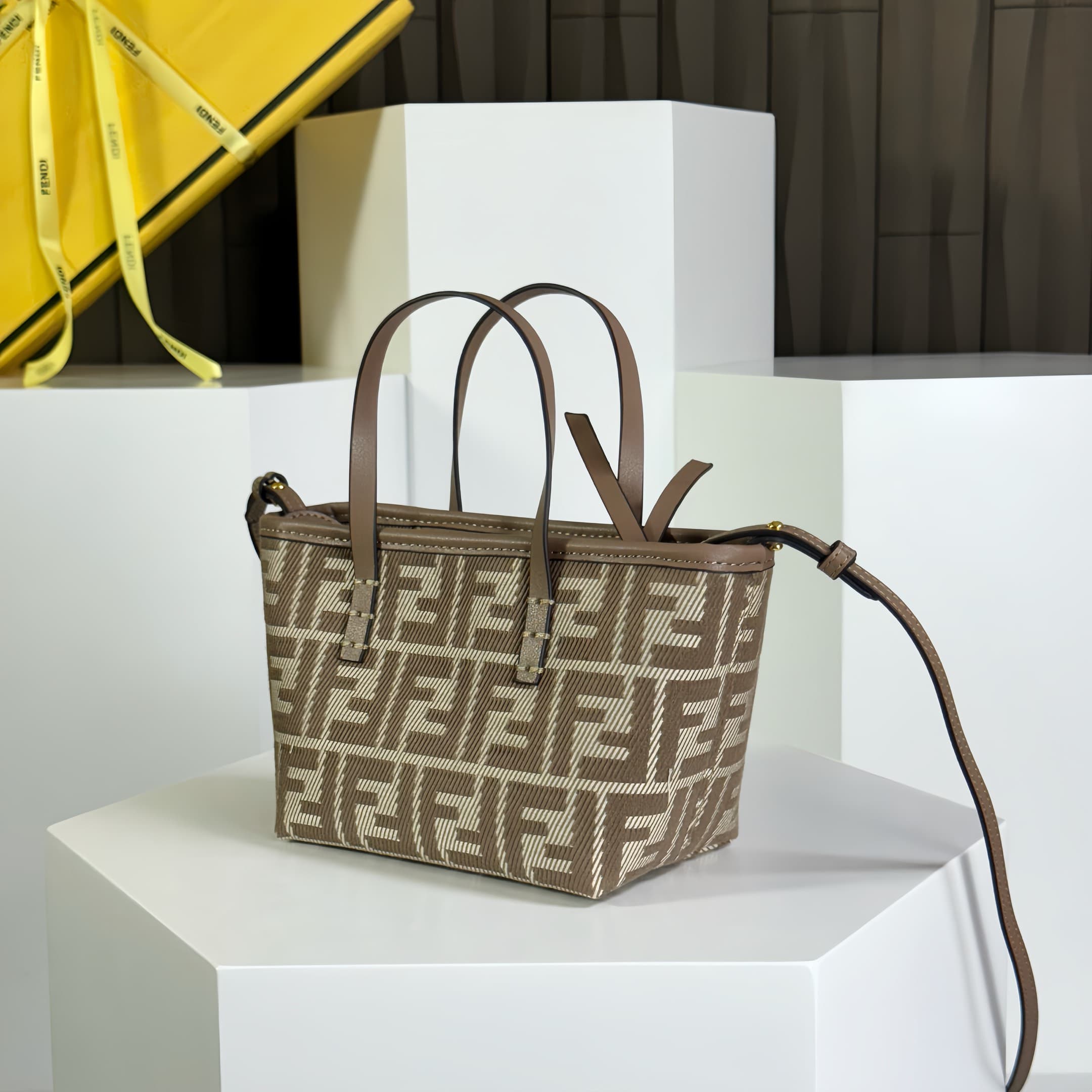 Fendi Brown Mini Crossbody Bag 7723