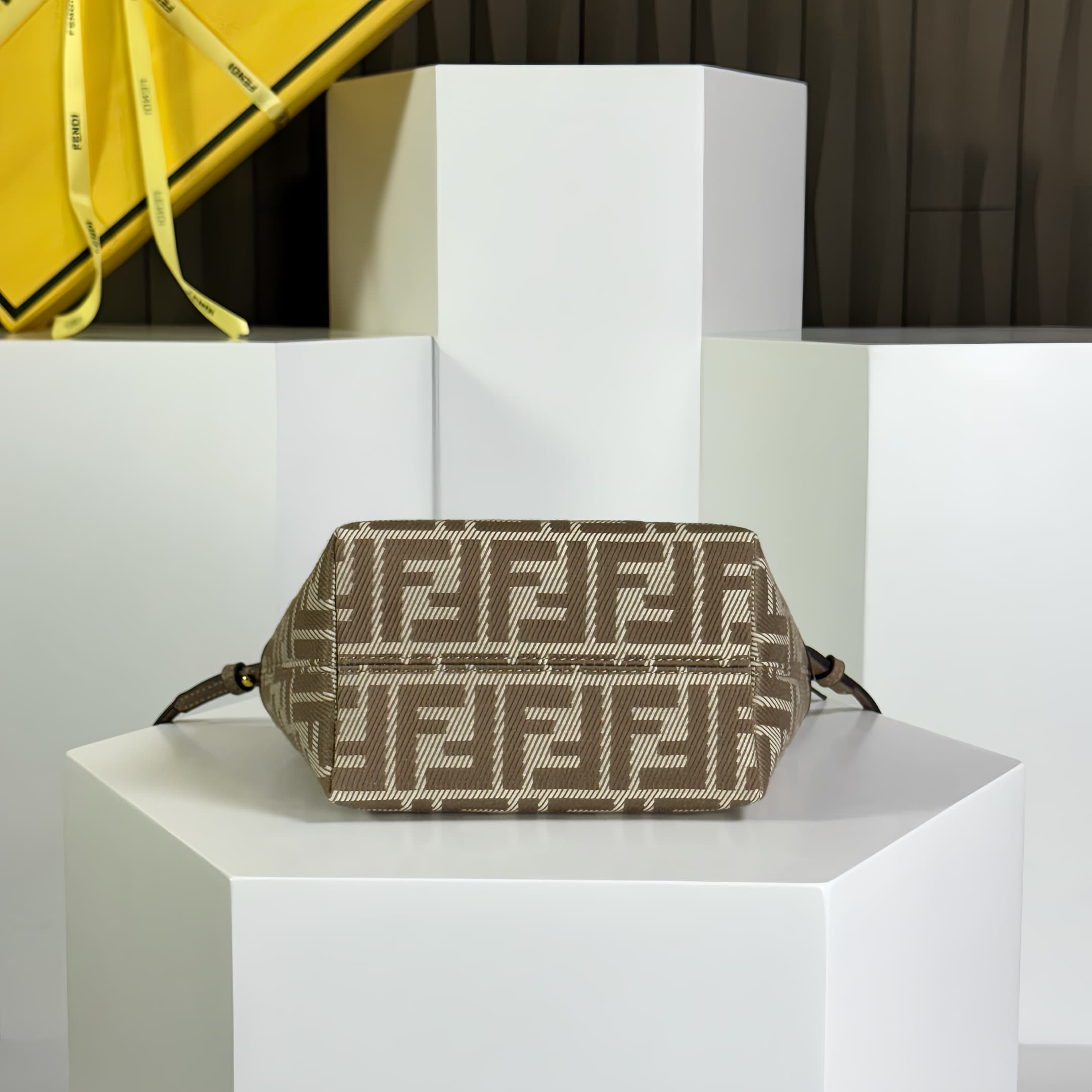 Fendi Brown Mini Crossbody Bag 7723