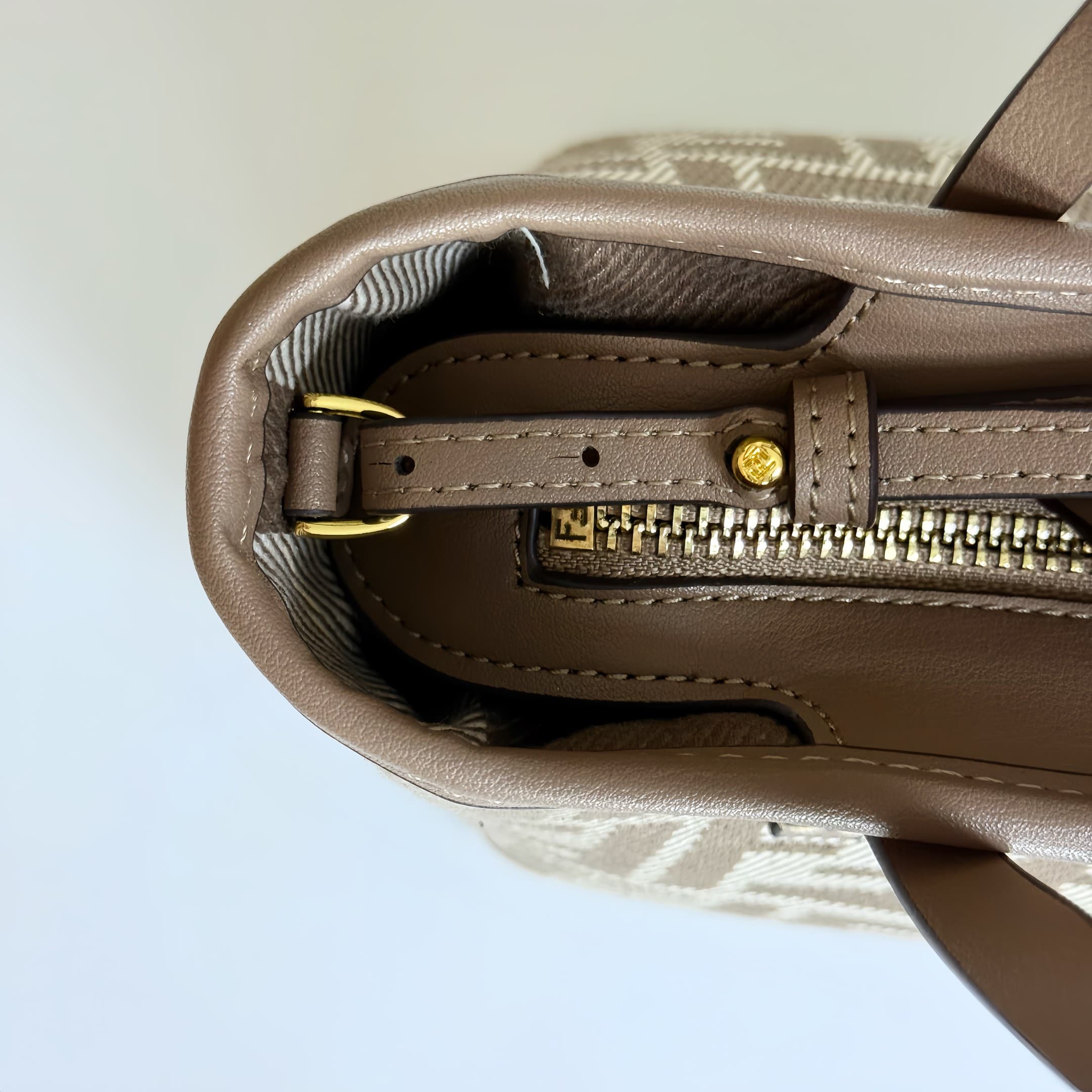 Fendi Brown Mini Crossbody Bag 7723