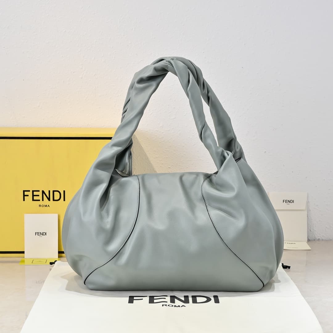 Fendi Black Large Shoulder Bag 5502
