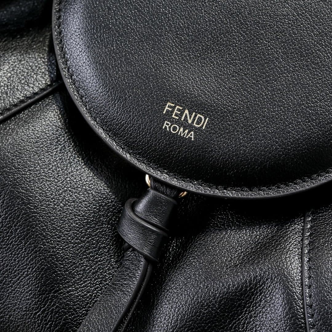 Fendi Black Large Shoulder Bag 5502