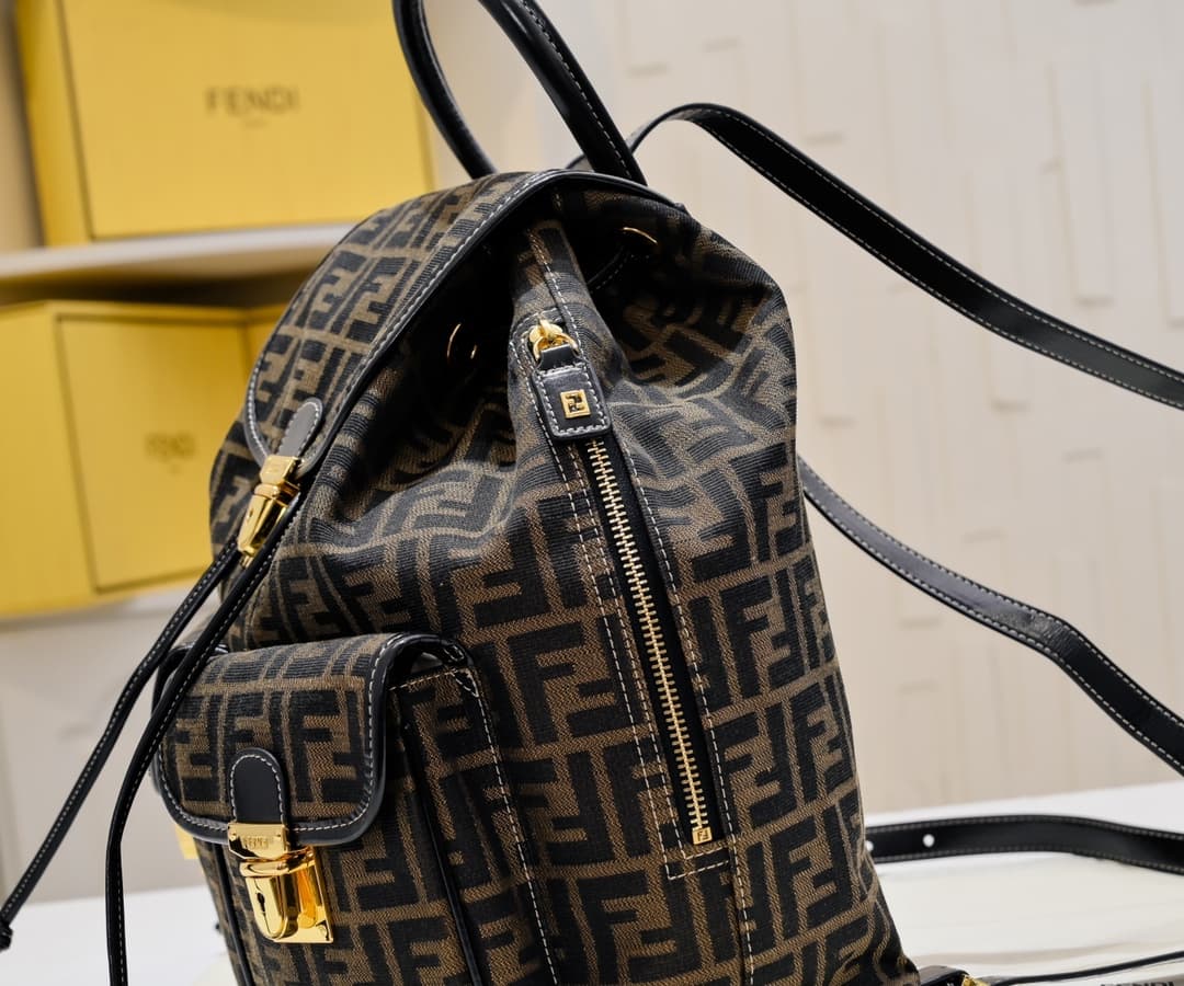 Fendi Gold Backpack 8960