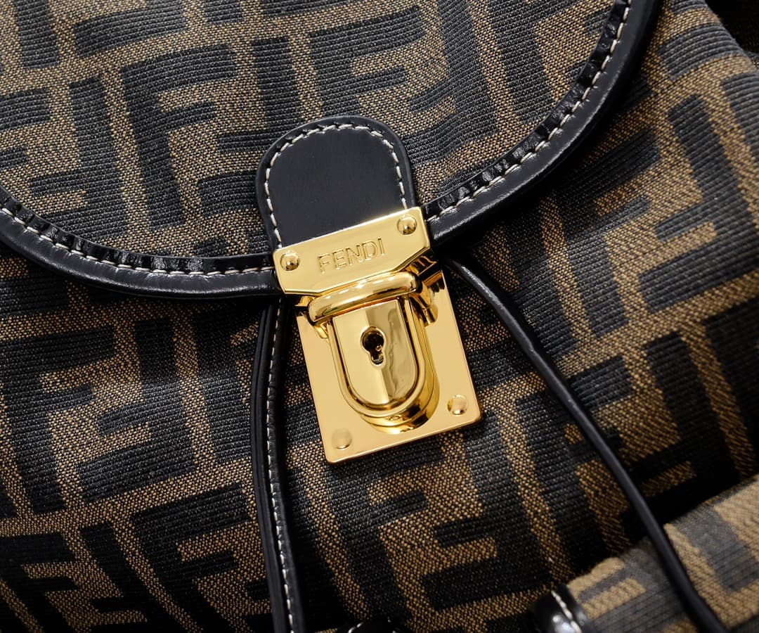 Fendi Gold Backpack 8960