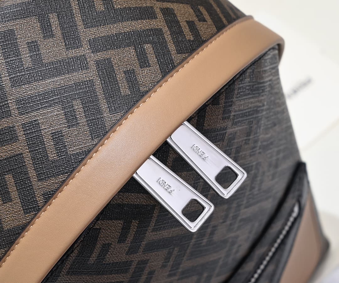 Fendi Gold Large Backpack 8961