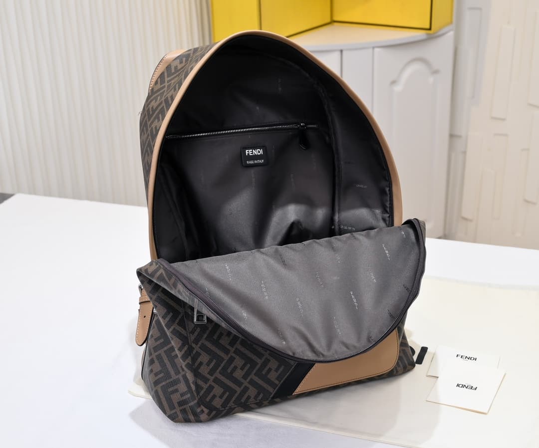Fendi Gold Small Backpack 8962