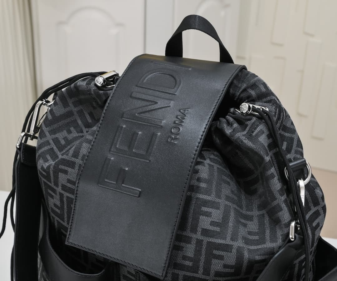 Fendi Brown Large Backpack 3308