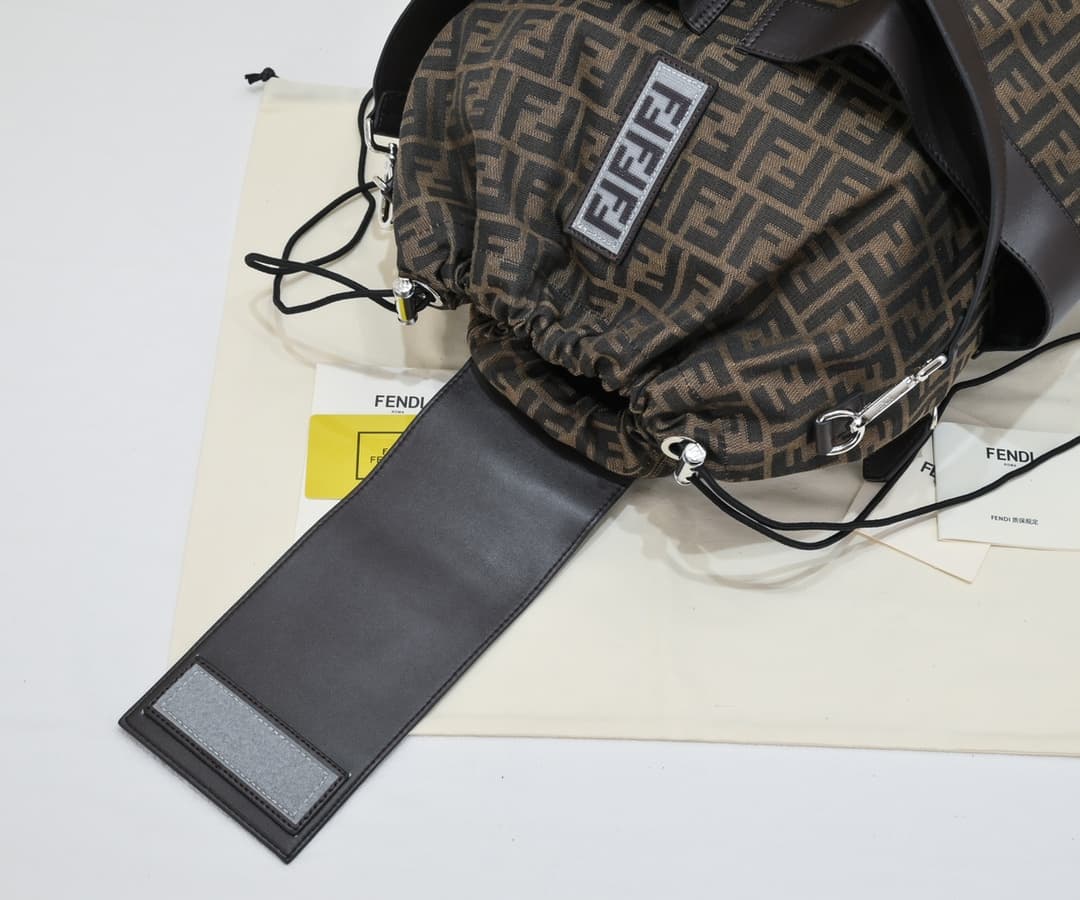 Fendi Brown Large Backpack 3308