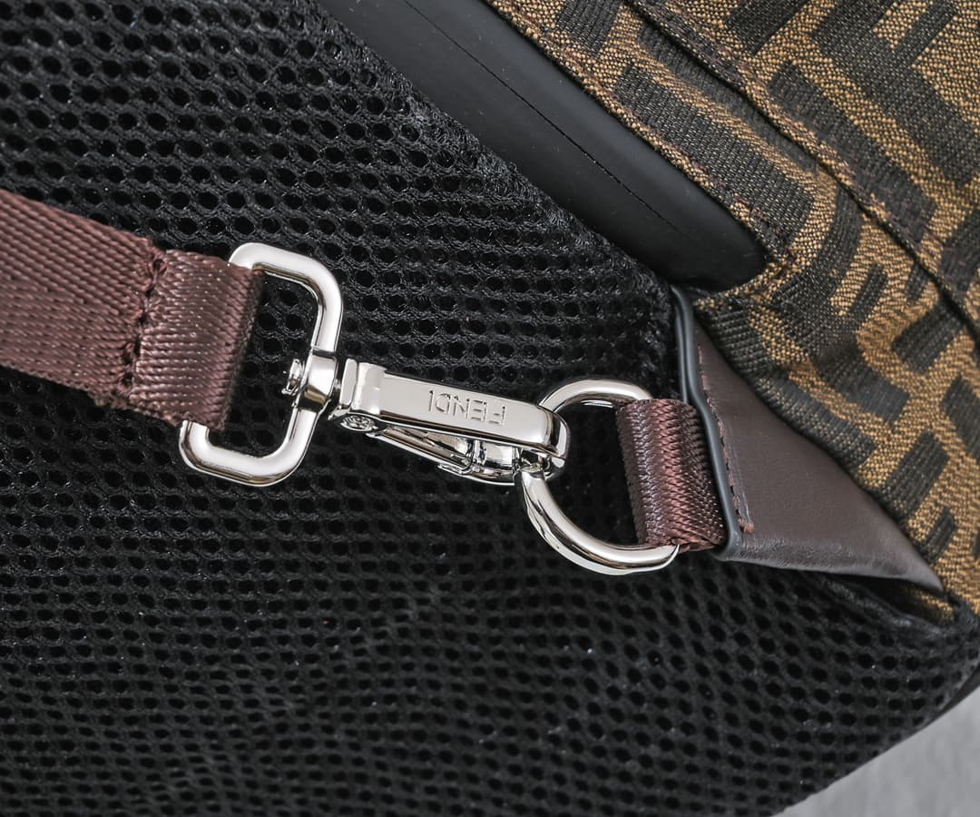 Fendi Brown Large Backpack 3308