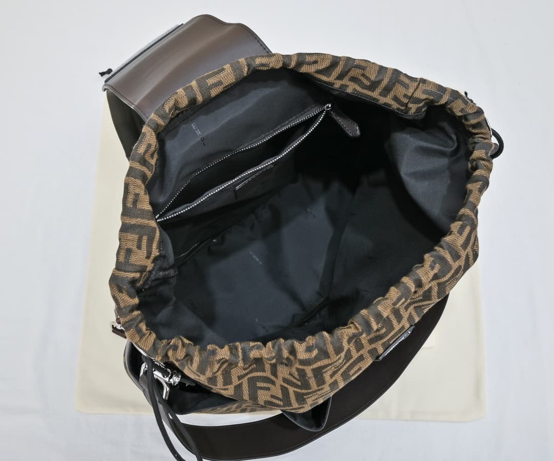 Fendi Brown Large Backpack 3308