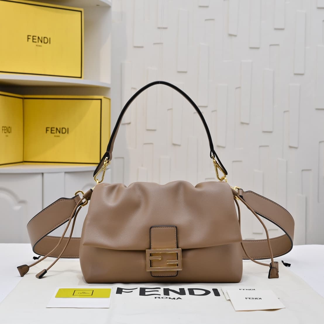 Fendi Gold Bag 3368