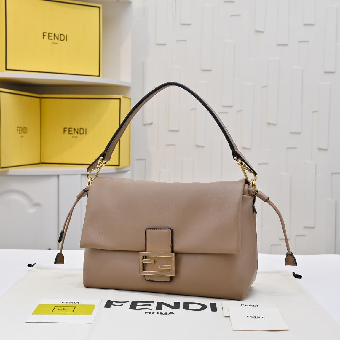 Fendi Gold Bag 3368