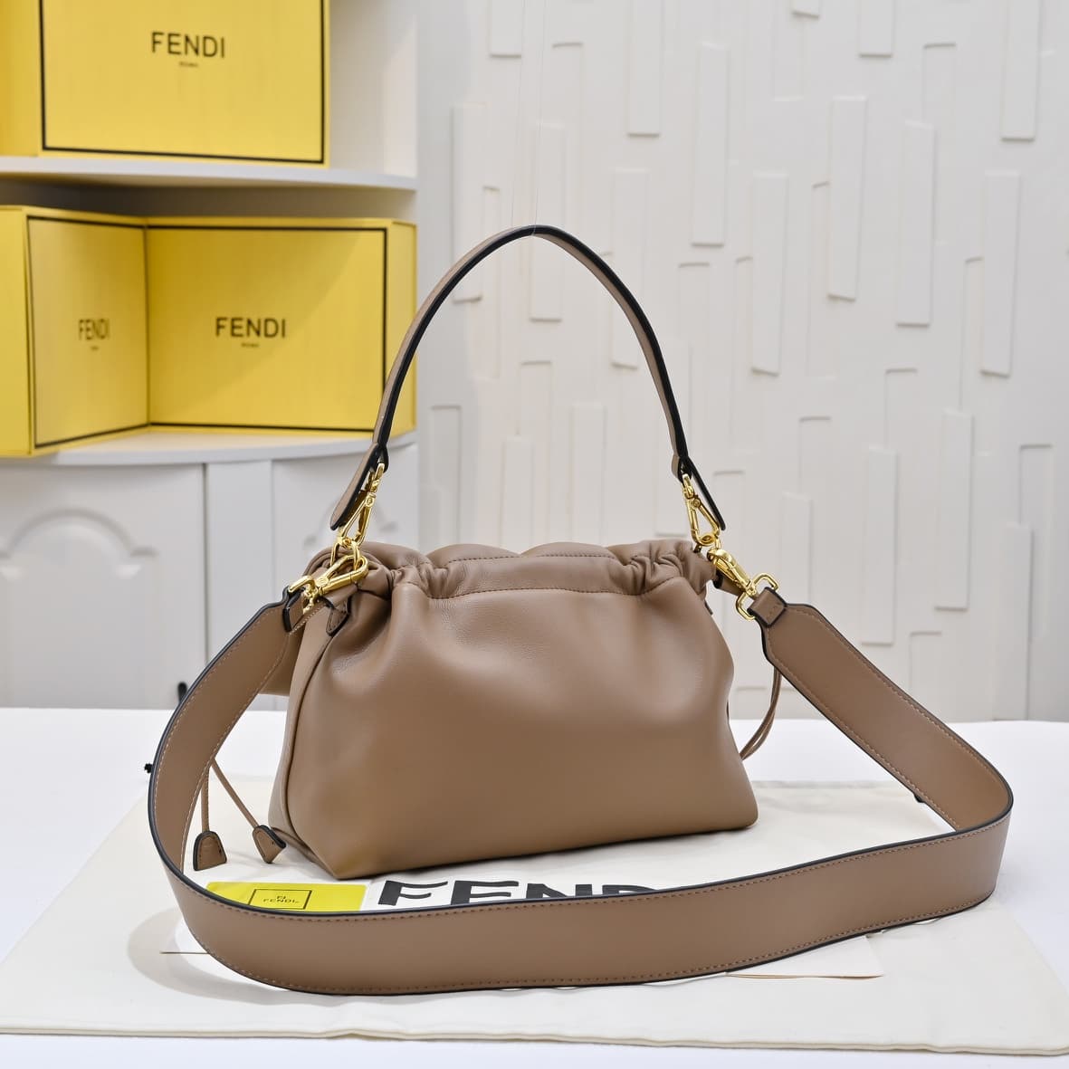 Fendi Gold Bag 3368