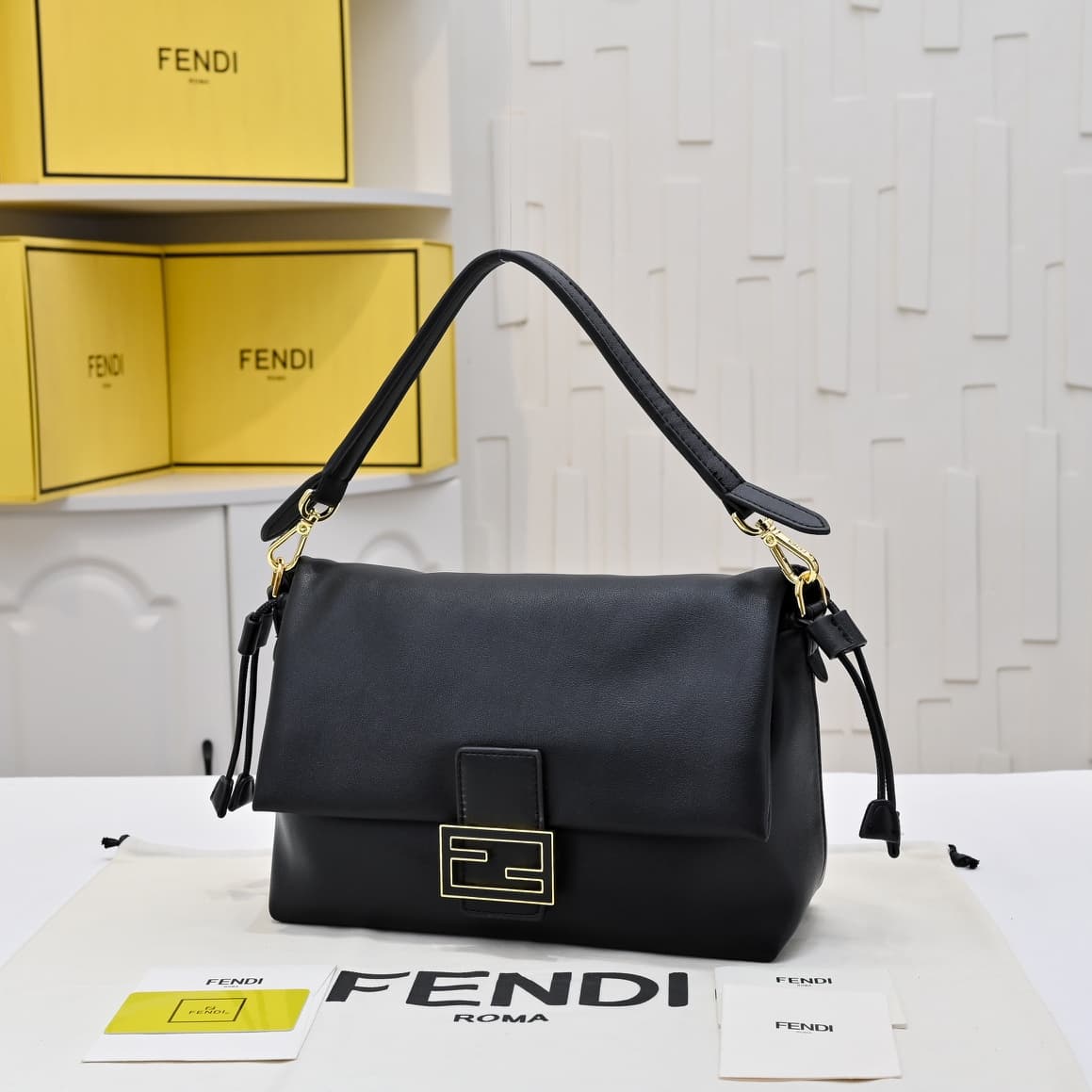 Fendi Gold Bag 3368