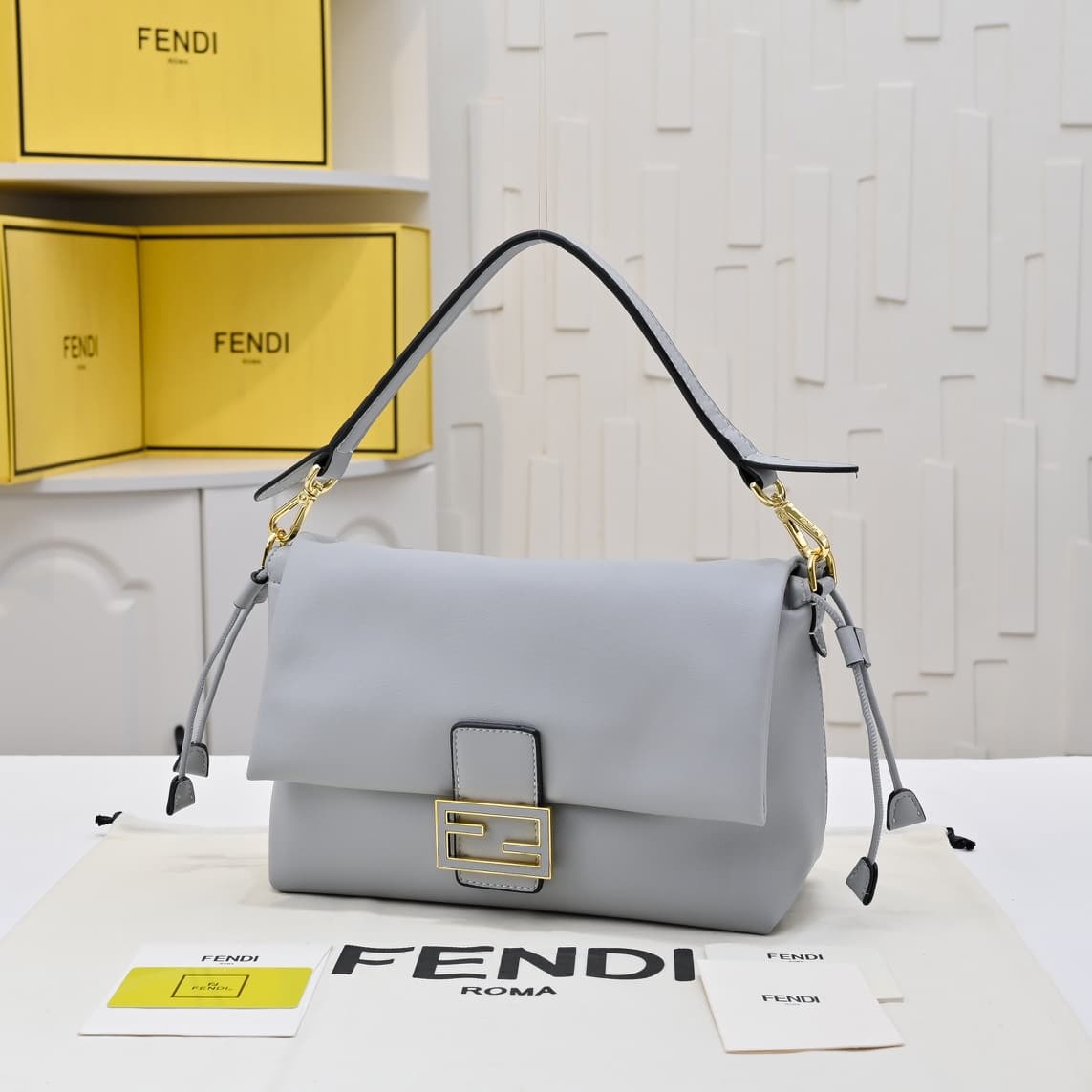 Fendi Gold Bag 3368