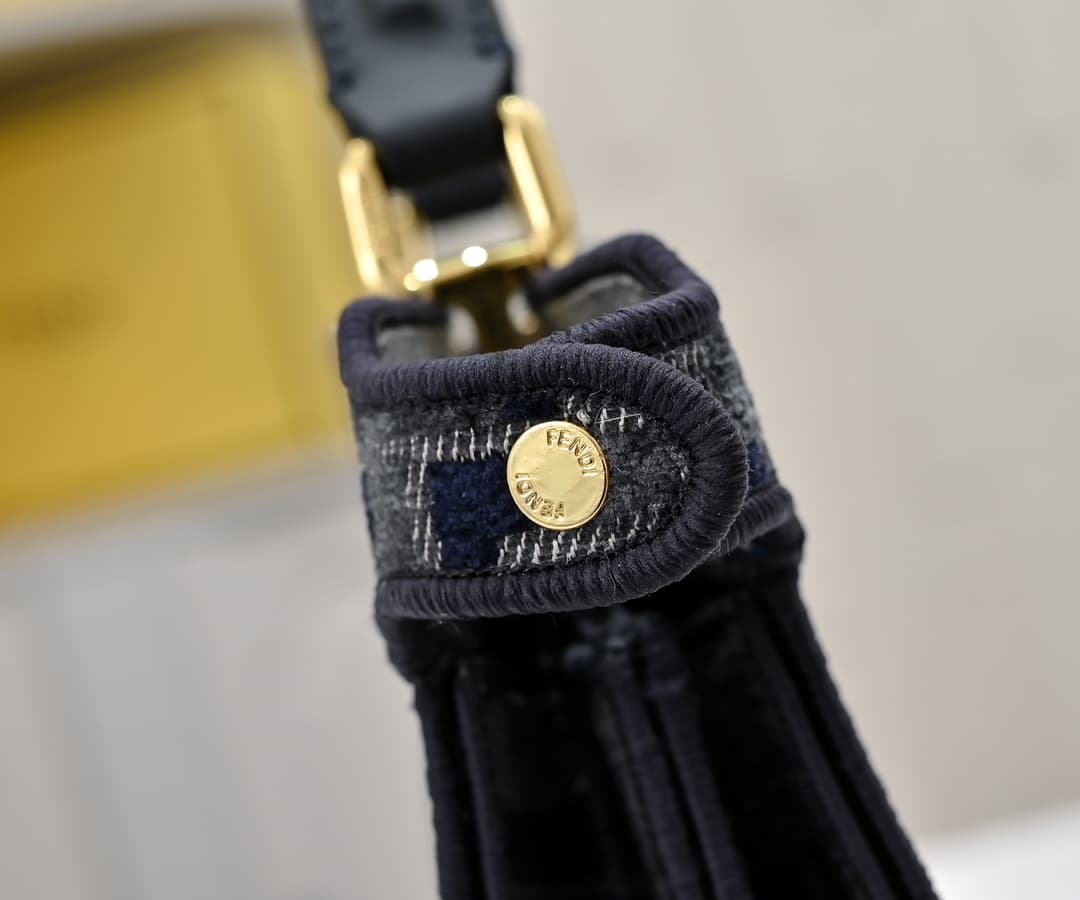 Fendi Gold Crossbody Bag 3367