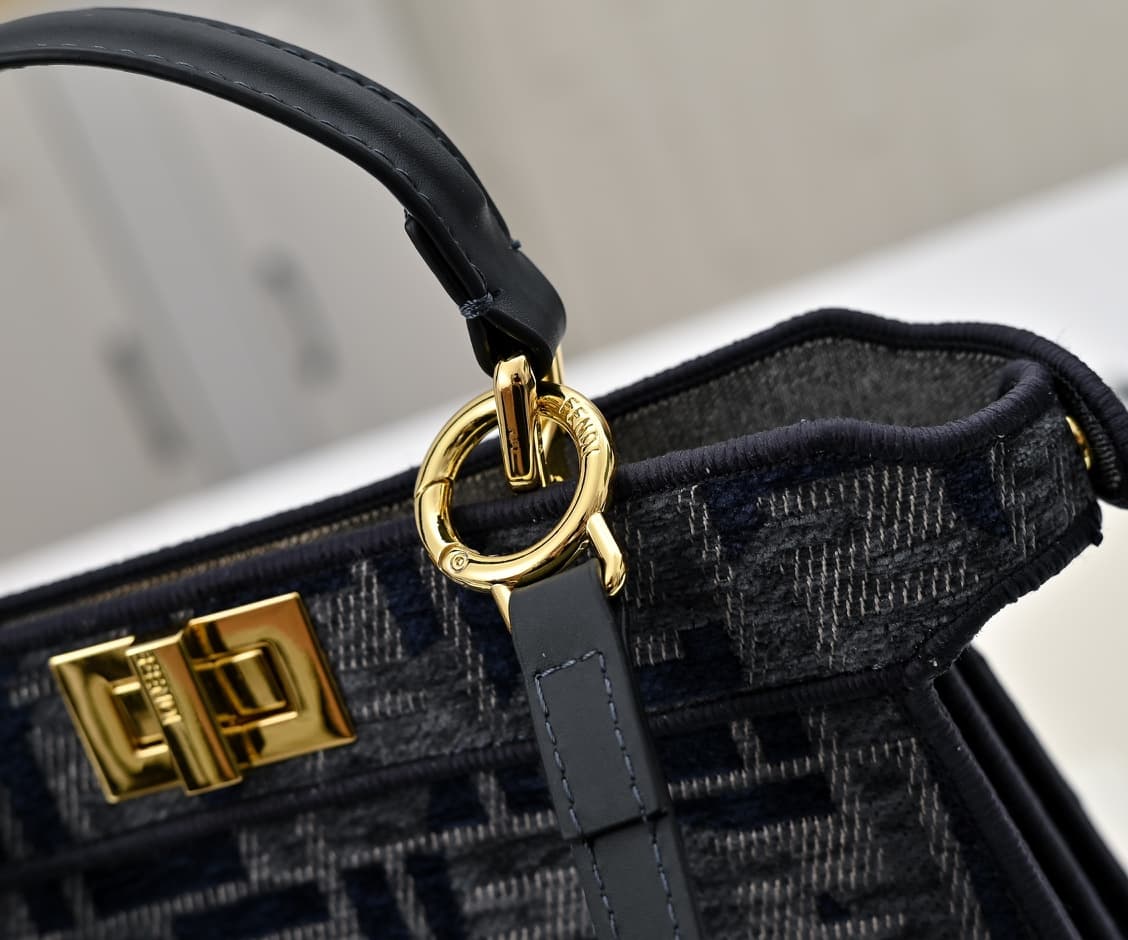 Fendi Gold Crossbody Bag 3367