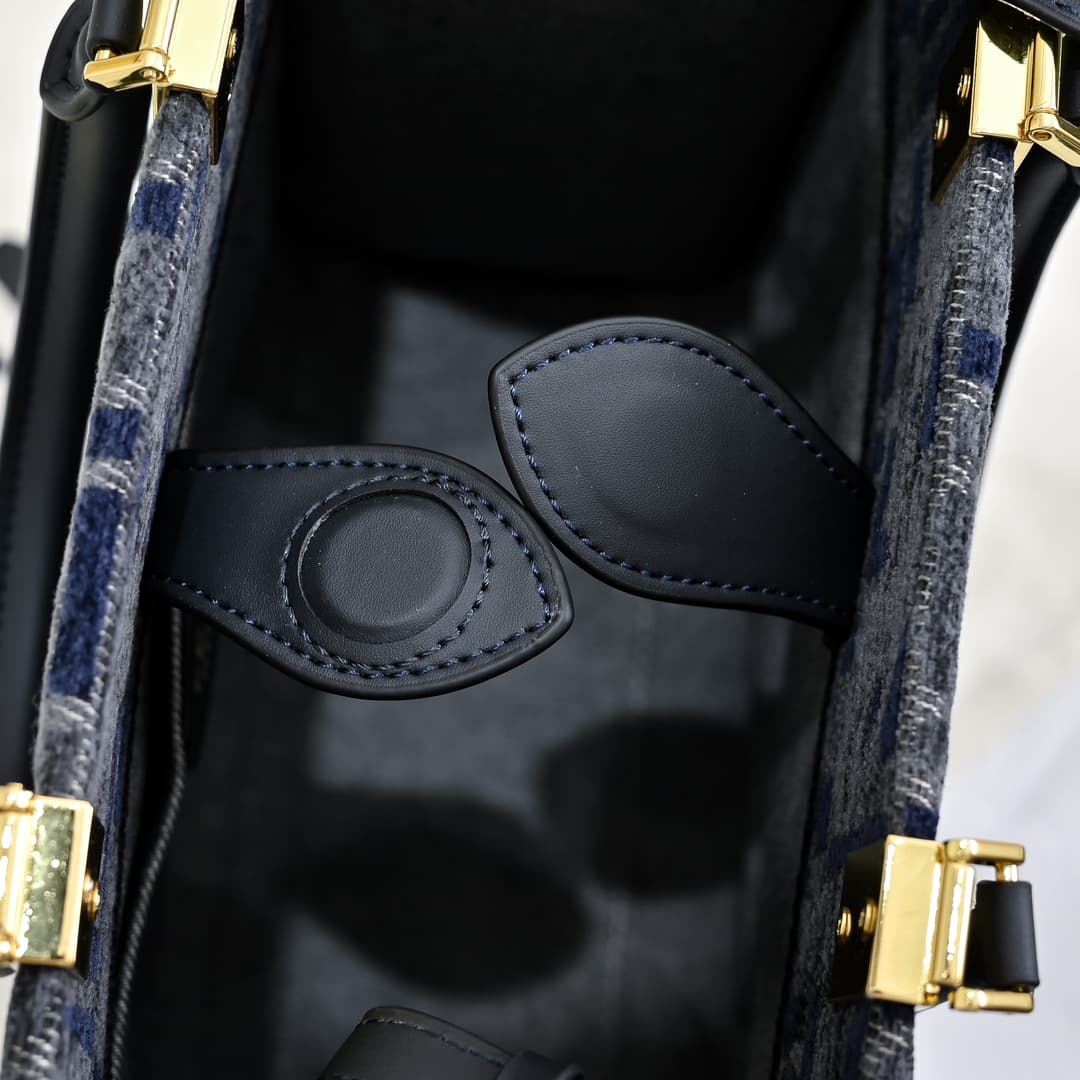 Fendi Blue Small Tote Bag