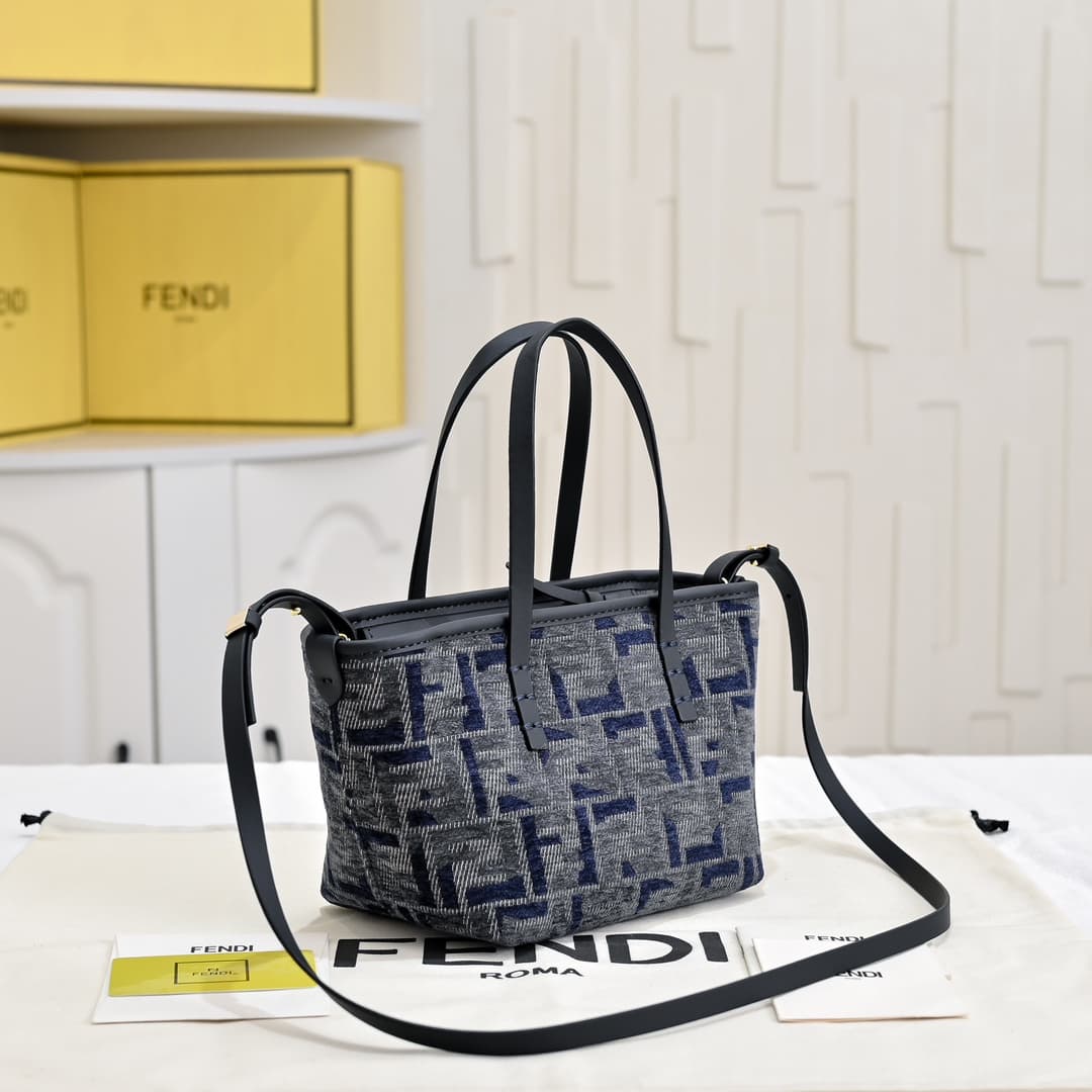 Fendi Blue Mini Crossbody Bag 3366