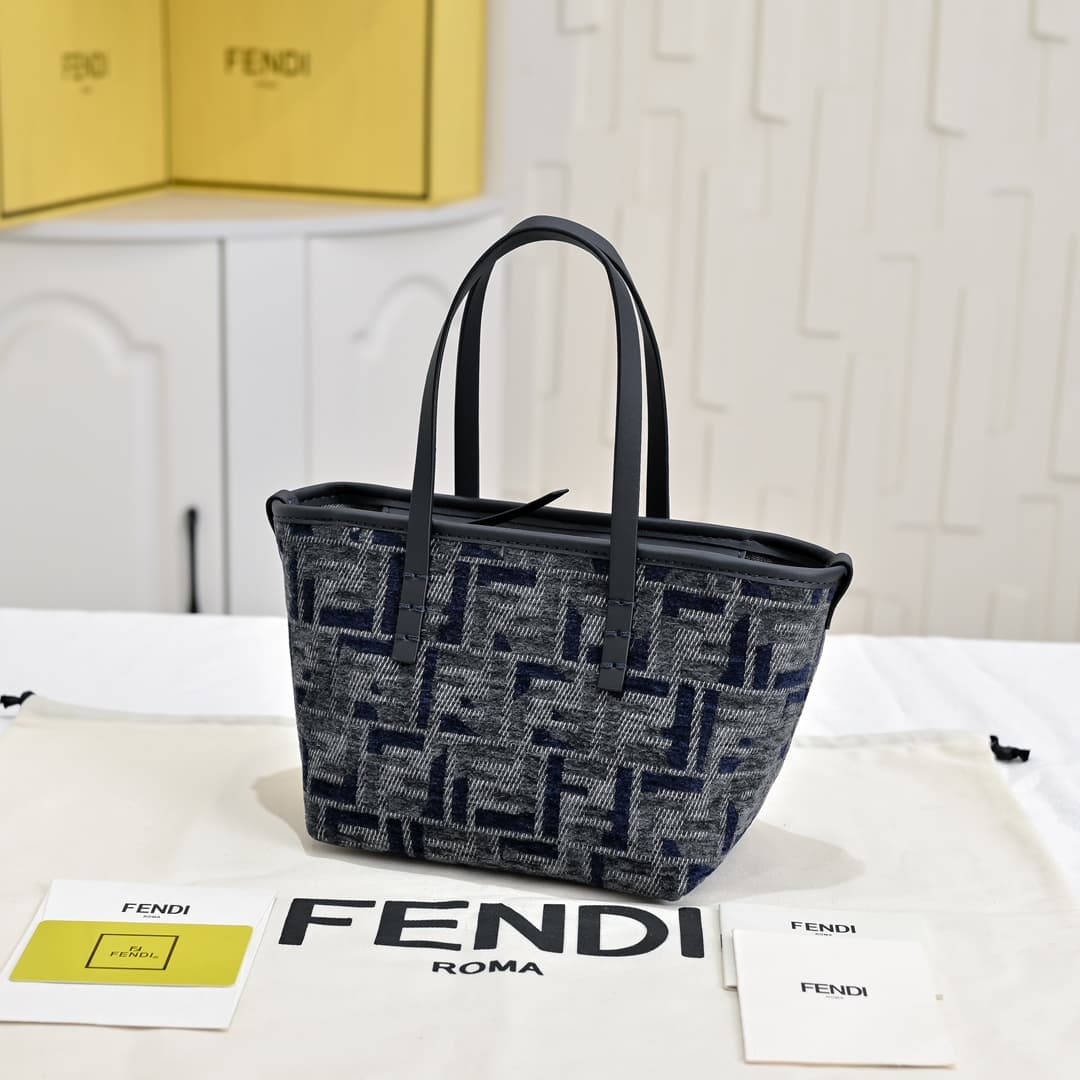 Fendi Blue Mini Crossbody Bag 3366