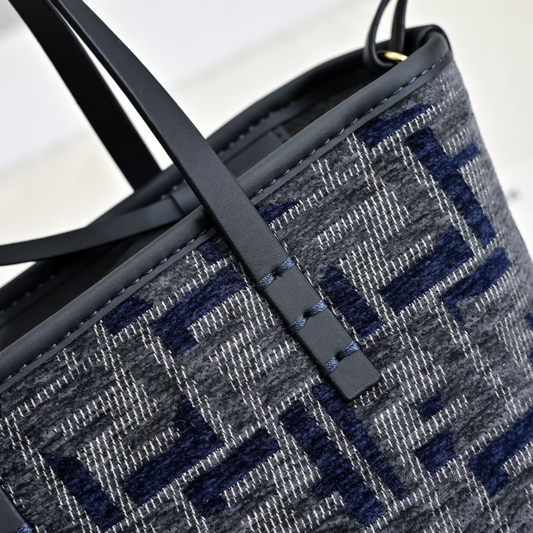 Fendi Blue Mini Crossbody Bag 3366