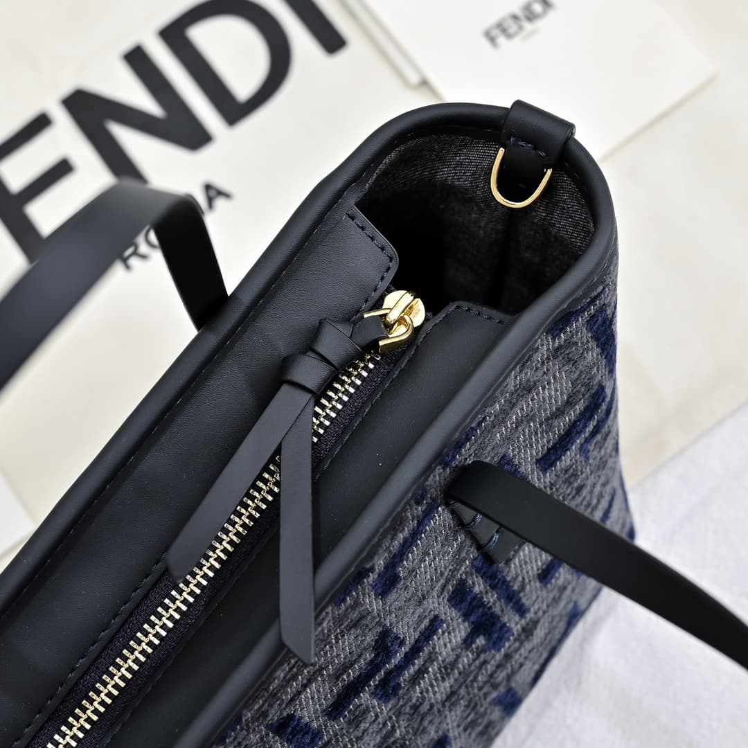 Fendi Blue Mini Crossbody Bag 3366