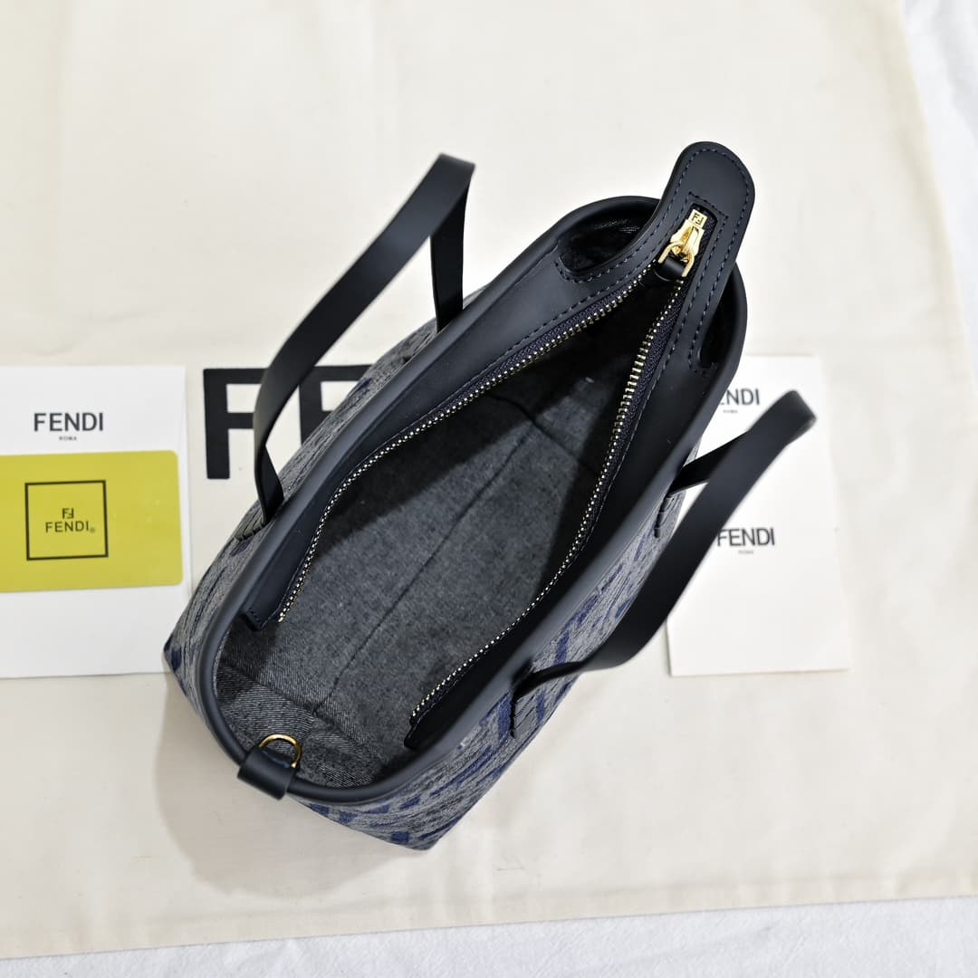 Fendi Blue Mini Crossbody Bag 3366